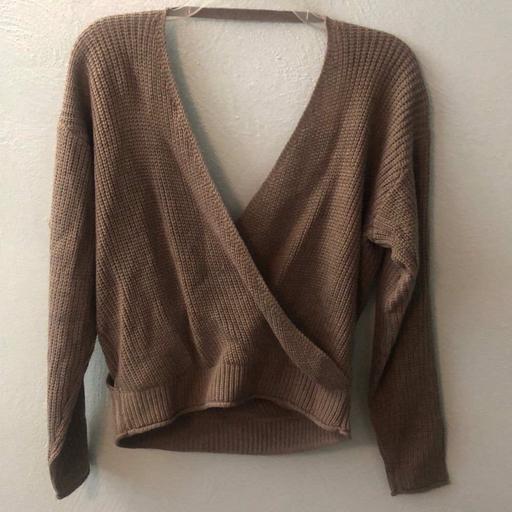 ✨ Wrap Sweater
